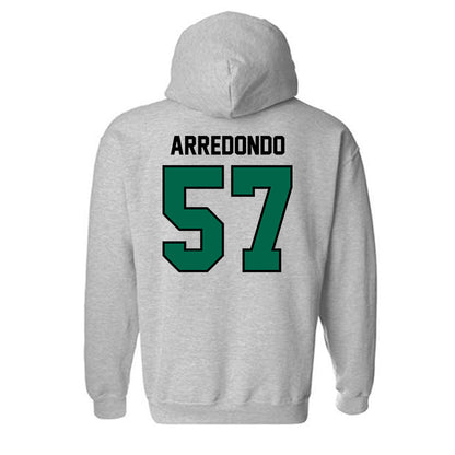 Tulane - NCAA Football : Jason Arredondo - Classic Shersey Hooded Sweatshirt-1