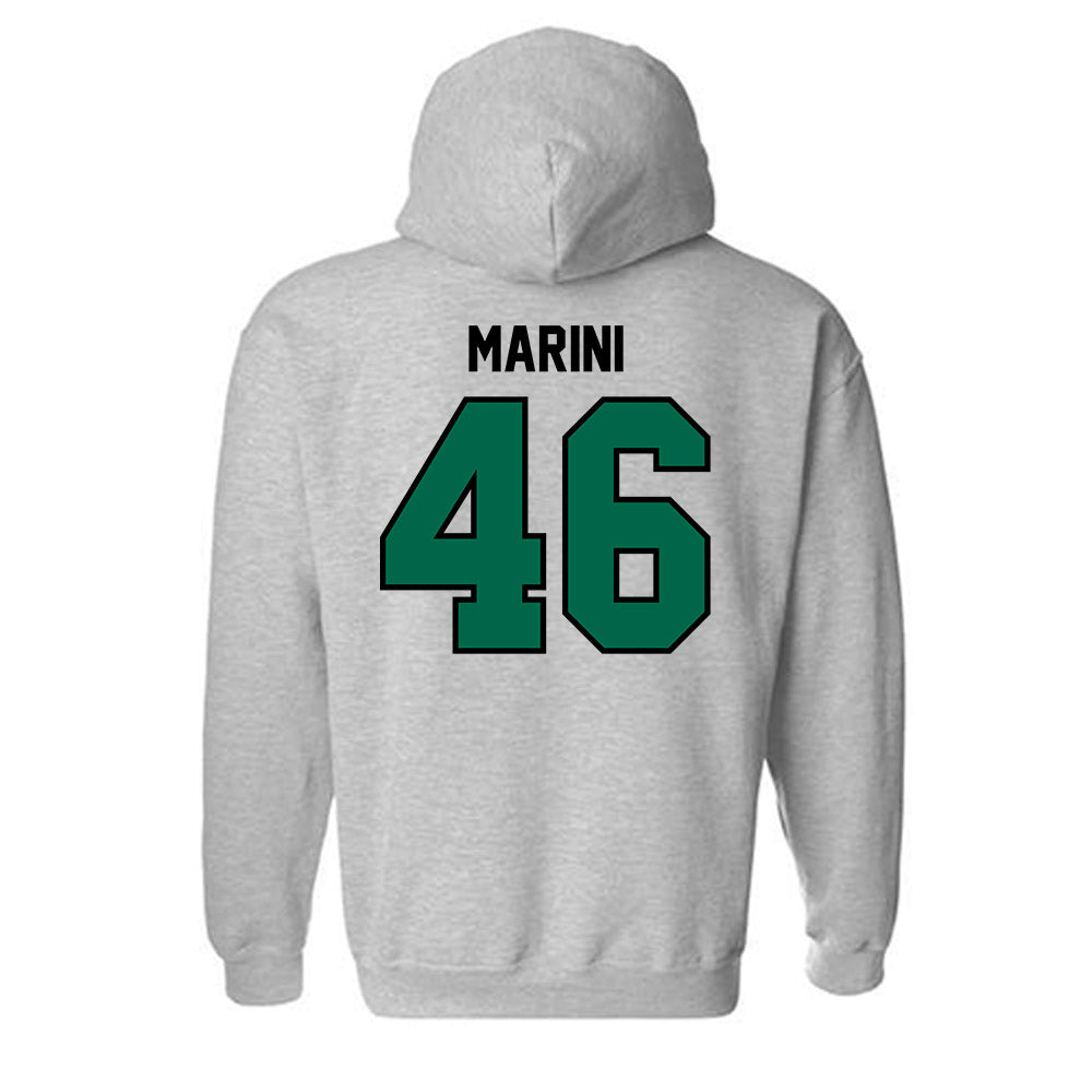 Tulane - NCAA Football : Zach Marini - Classic Shersey Hooded Sweatshirt-1