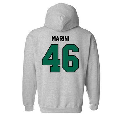Tulane - NCAA Football : Zach Marini - Classic Shersey Hooded Sweatshirt-1