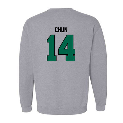 Tulane - NCAA Baseball : Tanner Chun - Classic Shersey Crewneck Sweatshirt-1