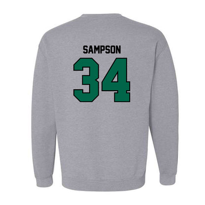 Tulane - NCAA Baseball : Beau Sampson - Classic Shersey Crewneck Sweatshirt-1