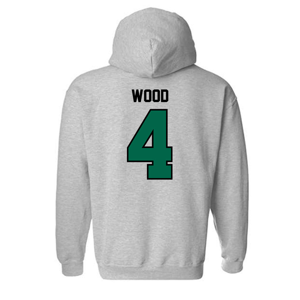 Tulane - NCAA Baseball : Tye Wood - Classic Shersey Hooded Sweatshirt-1