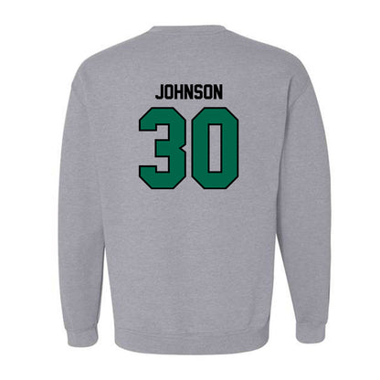 Tulane - NCAA Baseball : Nate Johnson - Classic Shersey Crewneck Sweatshirt-1