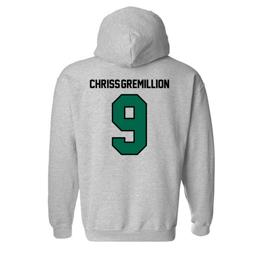 Tulane - NCAA Football : Zeon Chriss-Gremillion - Classic Shersey Hooded Sweatshirt-1