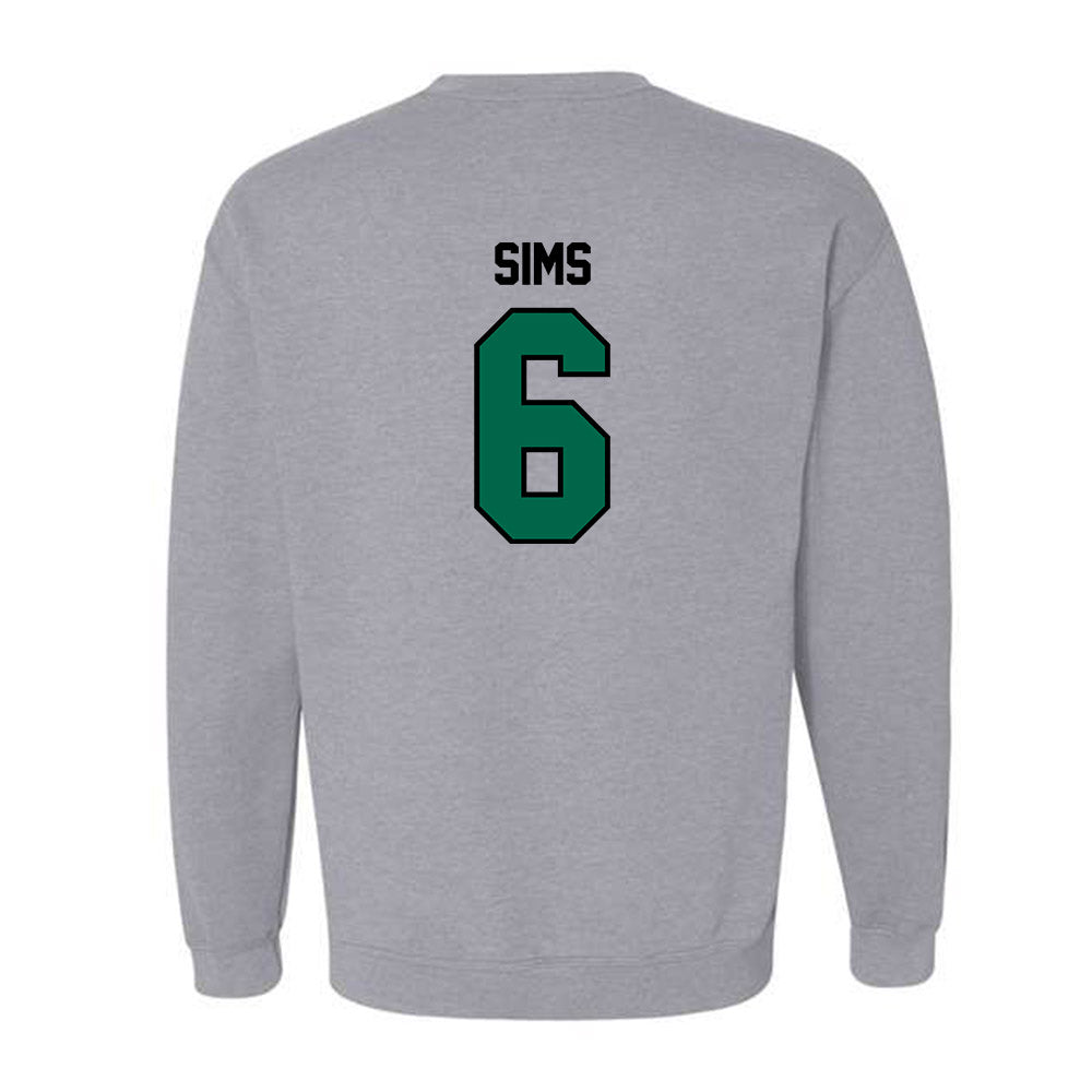 Tulane - NCAA Football : Joshua Sims - Classic Shersey Crewneck Sweatshirt-1