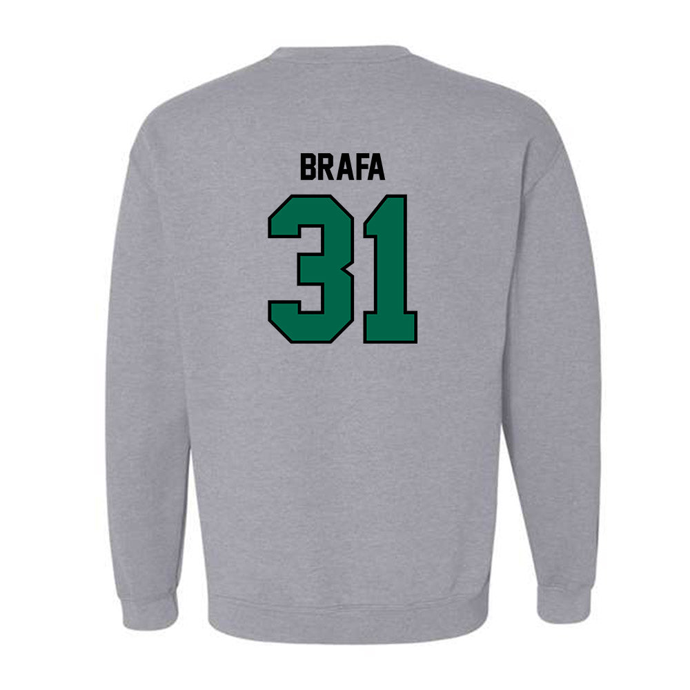 Tulane - NCAA Baseball : Jack Brafa - Classic Shersey Crewneck Sweatshirt-1