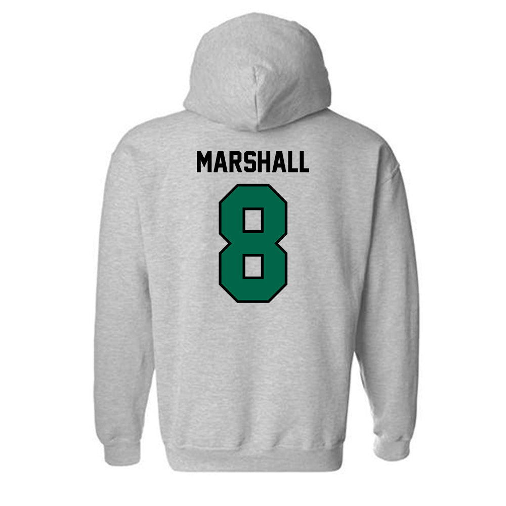 Tulane - NCAA Women's Basketball : Mecailin Marshall - Classic Shersey Hooded Sweatshirt-1