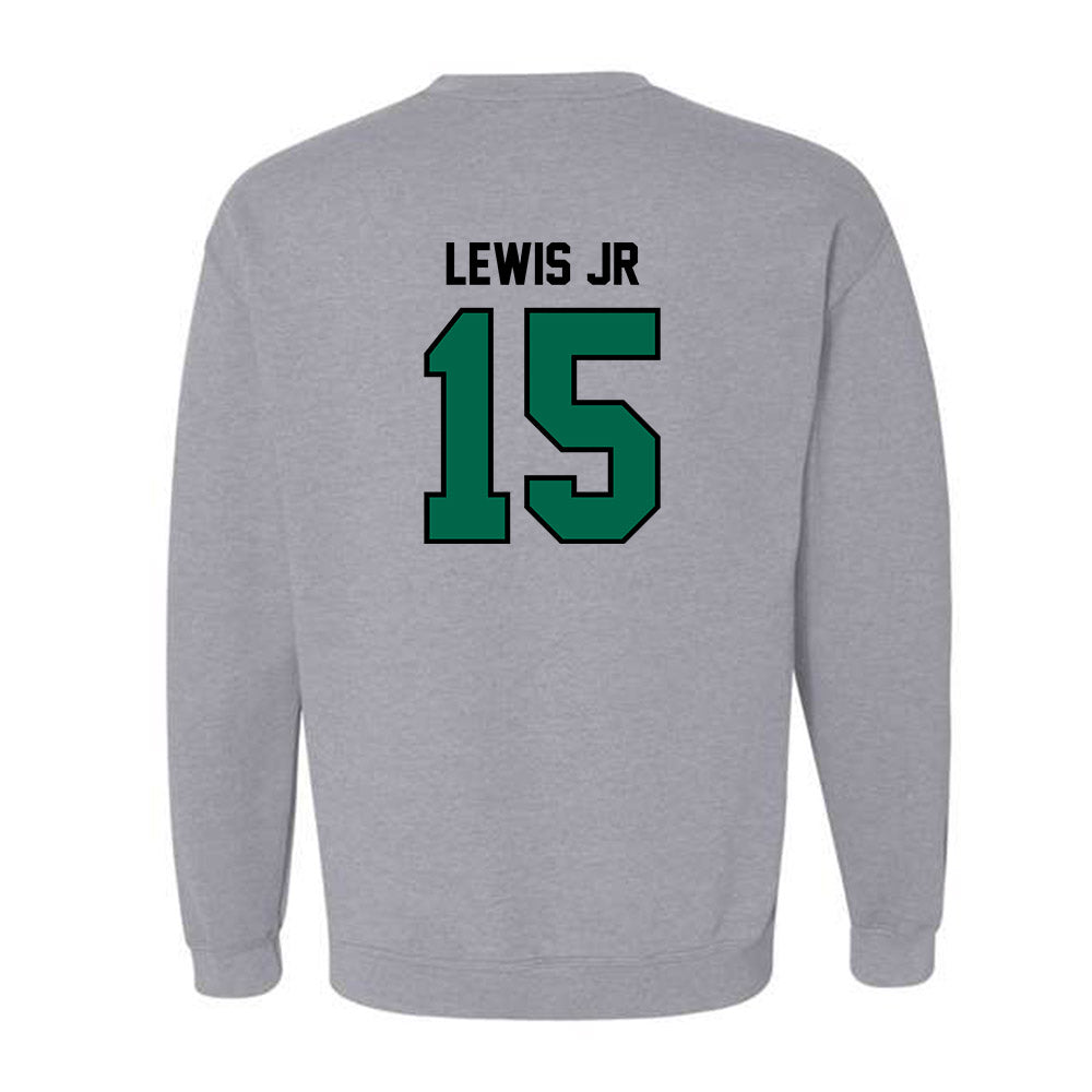 Tulane - NCAA Football : Zycarl Lewis Jr - Classic Shersey Crewneck Sweatshirt-1