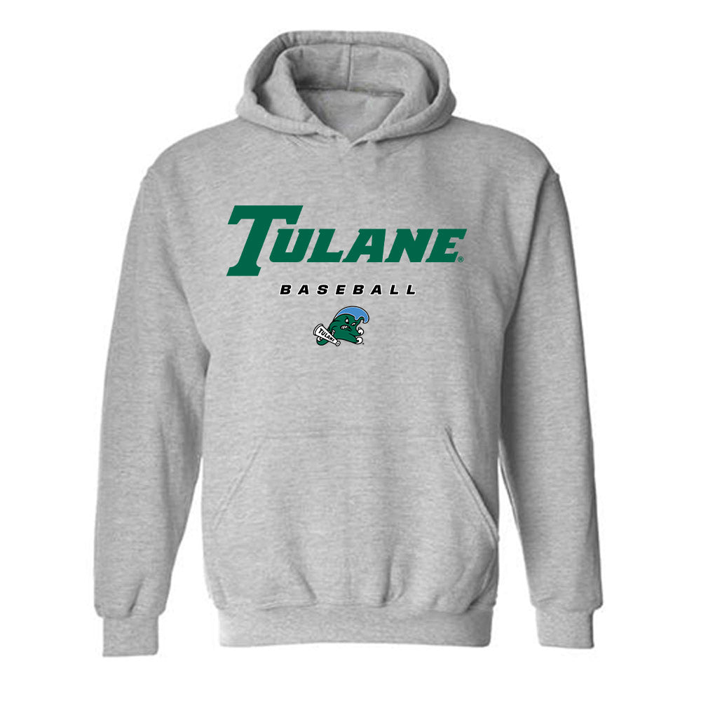 Tulane - NCAA Baseball : Jake Toporek - Classic Shersey Hooded Sweatshirt-0