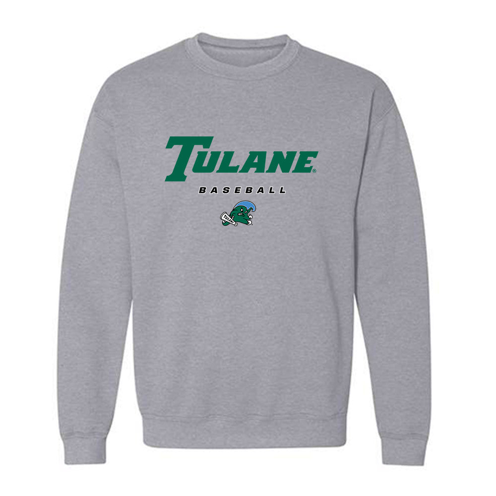Tulane - NCAA Baseball : Jack Brafa - Classic Shersey Crewneck Sweatshirt-0