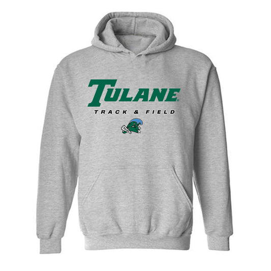 Tulane - NCAA Men's Track & Field : Christian McGuire - Classic Shersey Hooded Sweatshirt-0