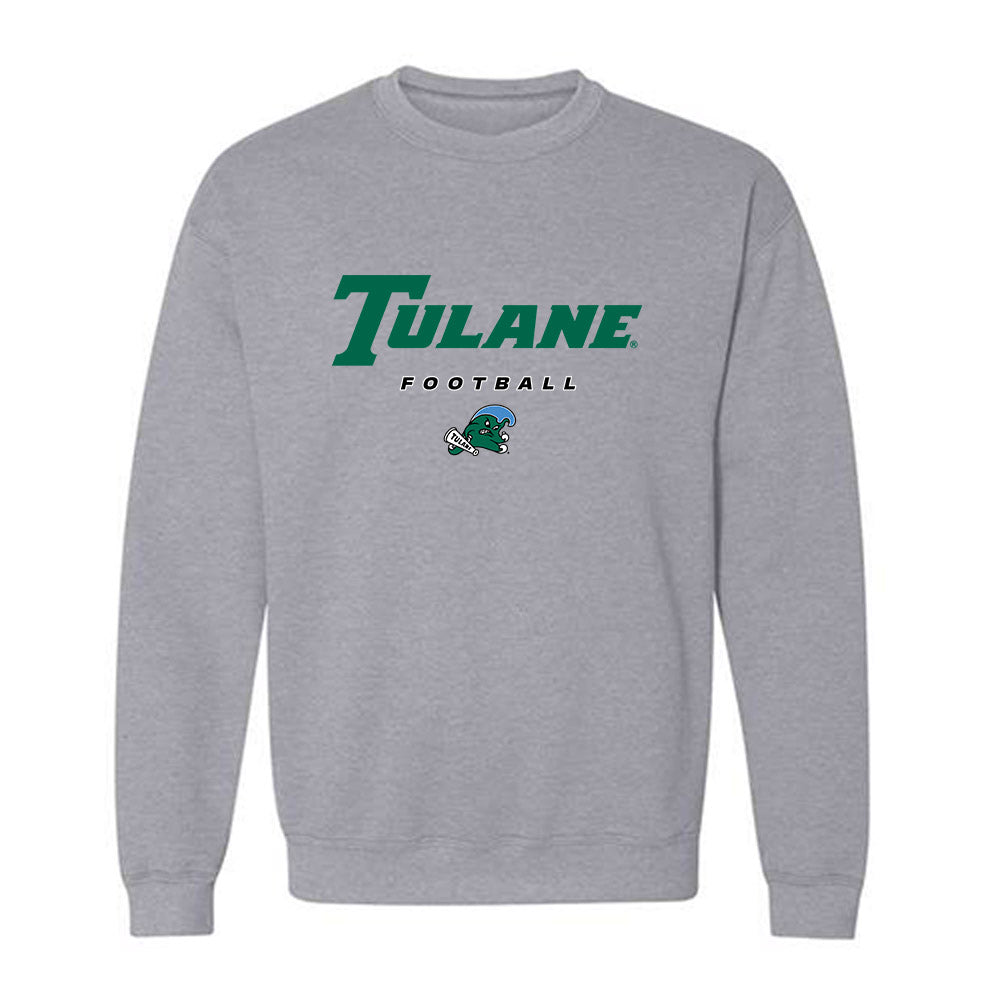 Tulane - NCAA Football : Ed Smith IV - Classic Shersey Crewneck Sweatshirt-0