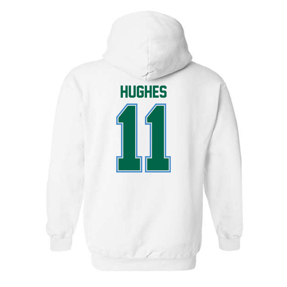 Tulane - NCAA Football : Dalton Hughes - Hooded Sweatshirt-1