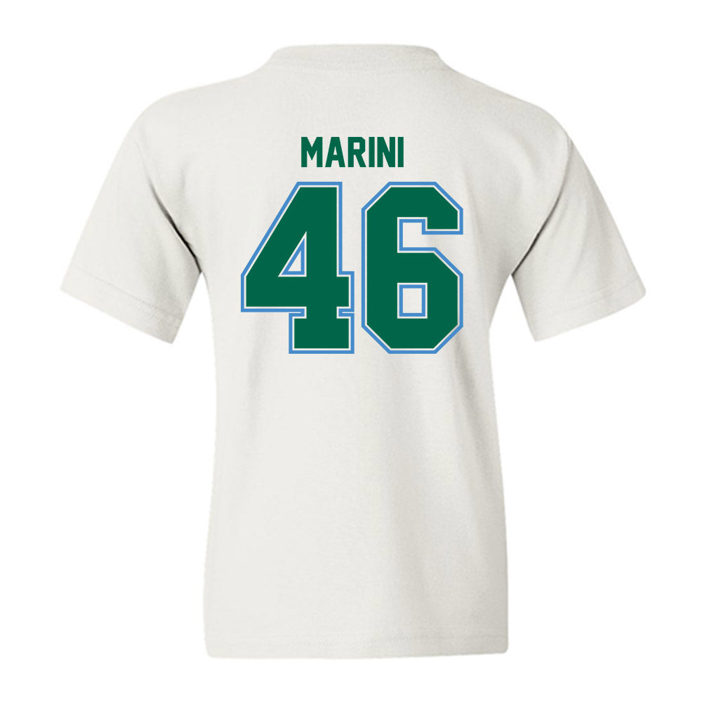Tulane - NCAA Football : Zach Marini - Youth T-Shirt-1