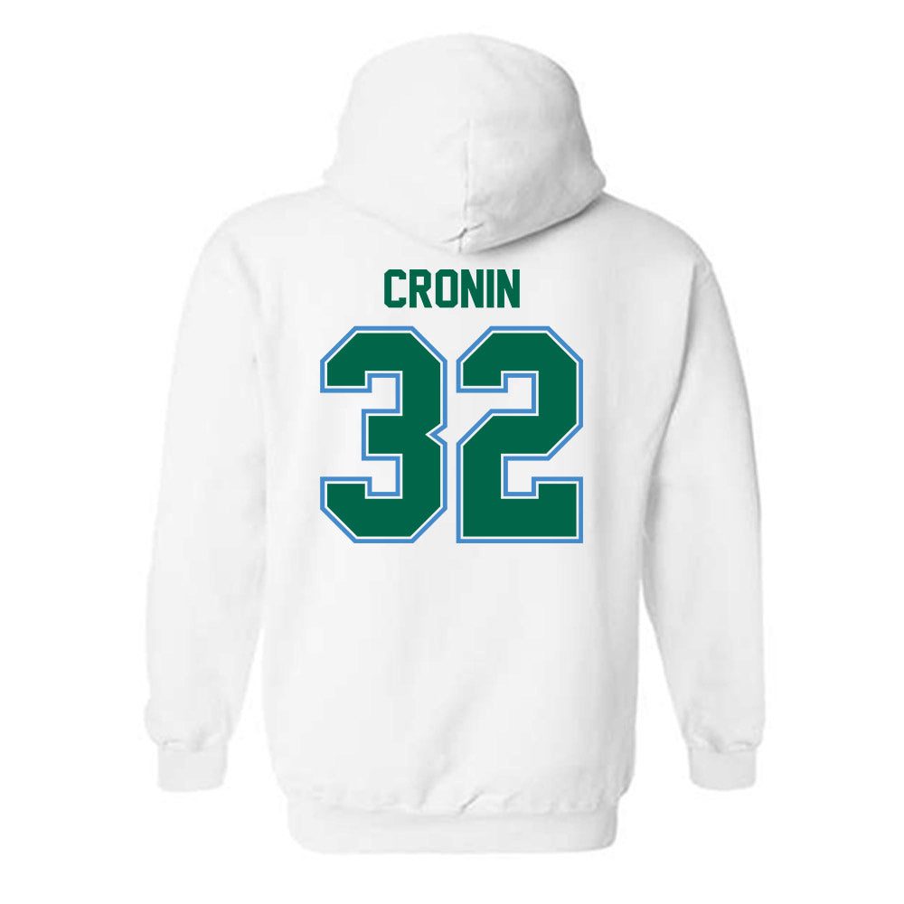 Tulane - NCAA Men's Basketball : Luke Cronin - Hooded Sweatshirt-1