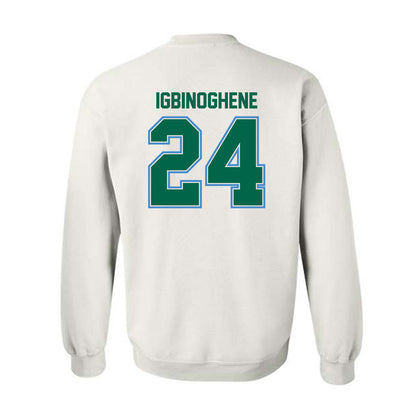 Tulane - NCAA Football : Michael Igbinoghene - Crewneck Sweatshirt-1