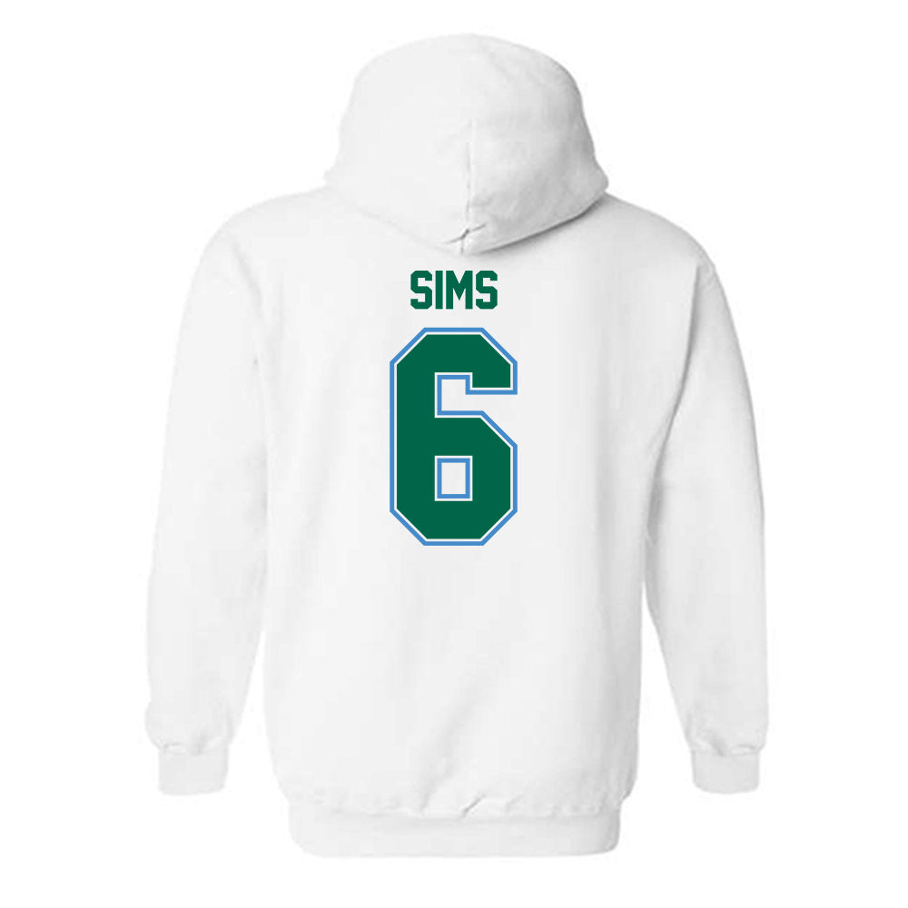 Tulane - NCAA Football : Joshua Sims - Hooded Sweatshirt-1