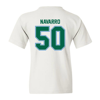 Tulane - NCAA Baseball : LuisPablo Navarro - Youth T-Shirt-1