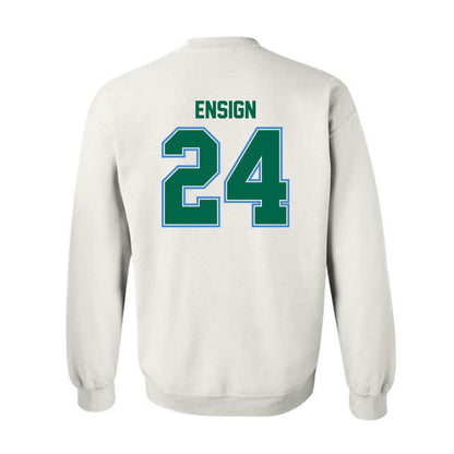 Tulane - NCAA Beach Volleyball : Tawny Ensign - Crewneck Sweatshirt-1