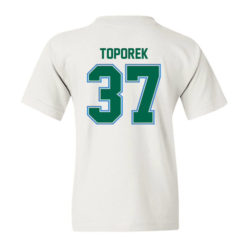 Tulane - NCAA Baseball : Jake Toporek - Youth T-Shirt-1
