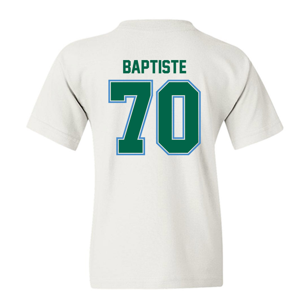 Tulane - NCAA Football : Juelz Baptiste - Youth T-Shirt-1