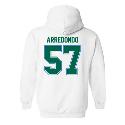 Tulane - NCAA Football : Jason Arredondo - Hooded Sweatshirt-1