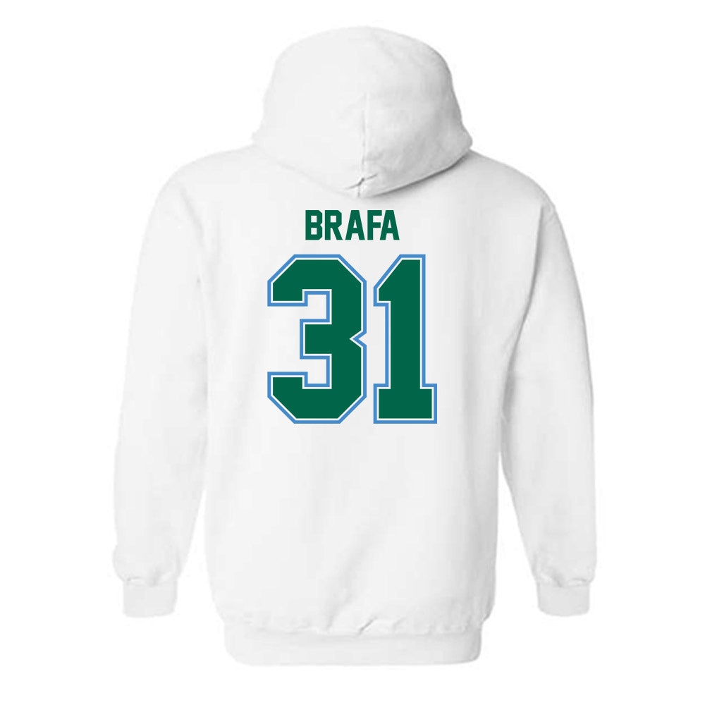 Tulane - NCAA Baseball : Jack Brafa - Hooded Sweatshirt-1