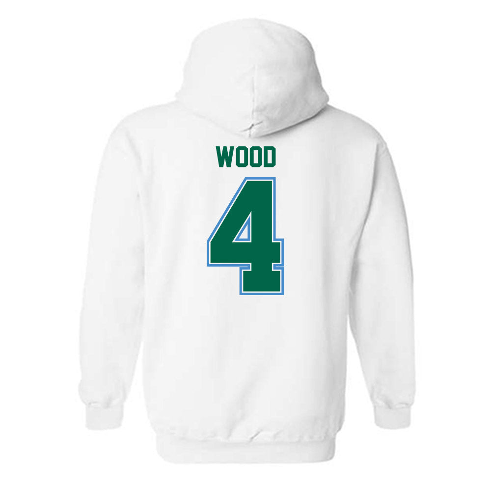 Tulane - NCAA Baseball : Tye Wood - Hooded Sweatshirt-1