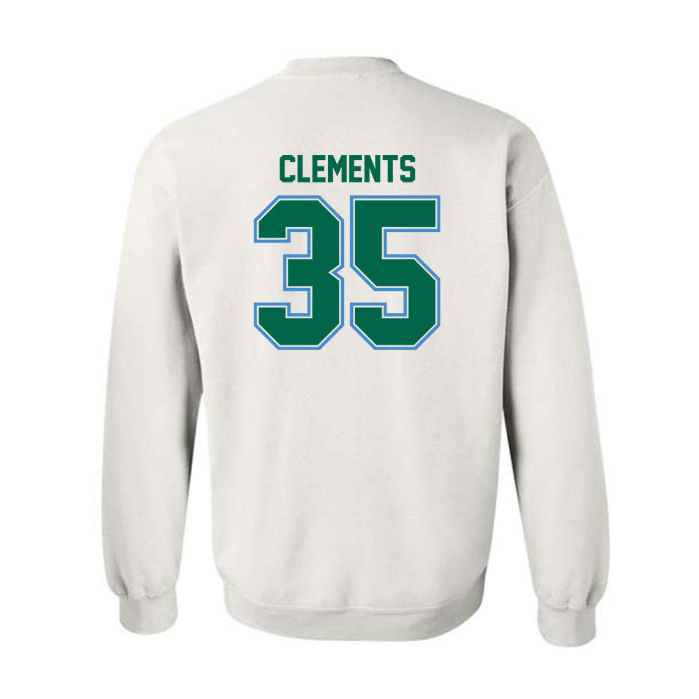 Tulane - NCAA Baseball : William Clements - Crewneck Sweatshirt-1