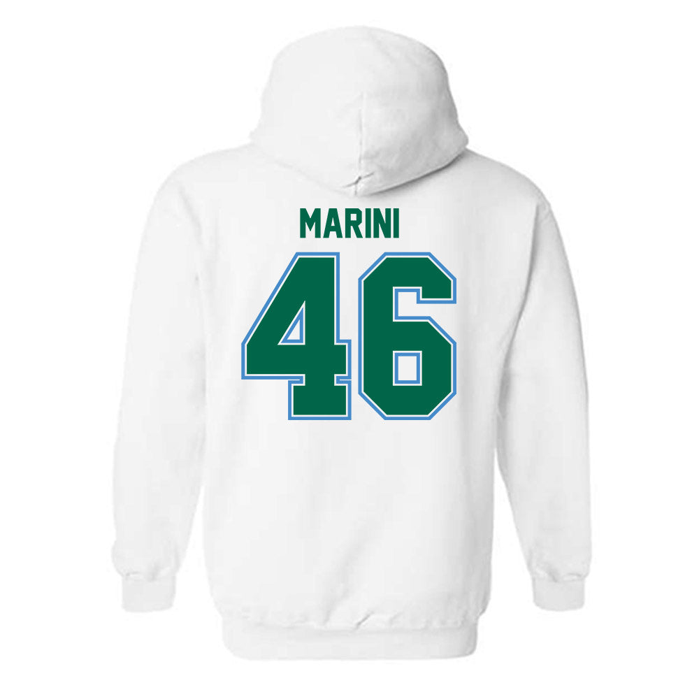 Tulane - NCAA Football : Zach Marini - Hooded Sweatshirt-1