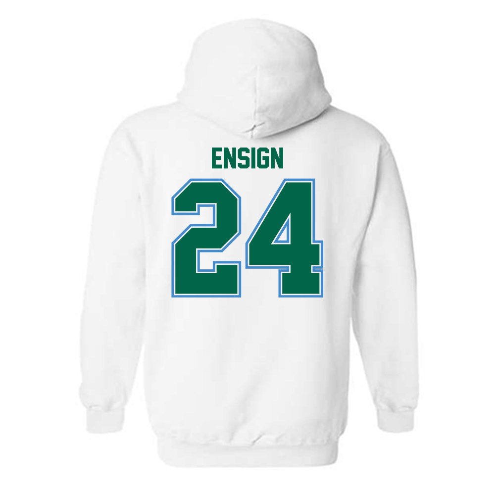 Tulane - NCAA Beach Volleyball : Tawny Ensign - Hooded Sweatshirt-1