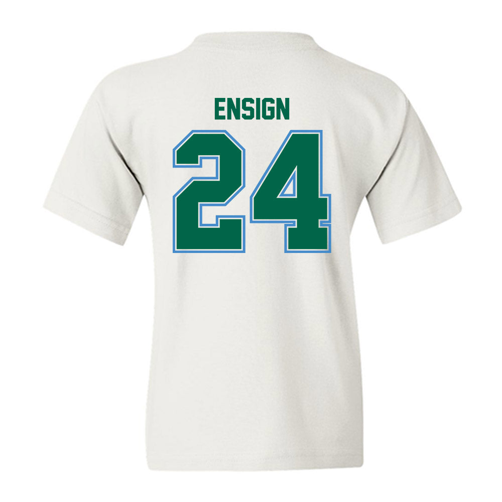 Tulane - NCAA Beach Volleyball : Tawny Ensign - Youth T-Shirt-1