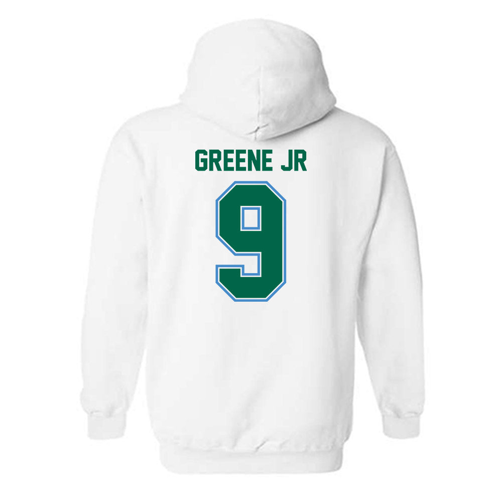 Tulane - NCAA Men's Basketball : Kyle Greene jr - Hooded Sweatshirt-1