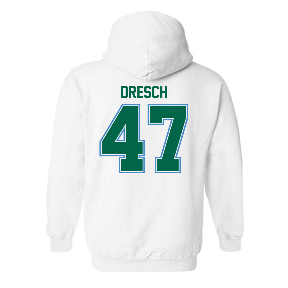 Tulane - NCAA Football : Zachary Dresch - Hooded Sweatshirt-1