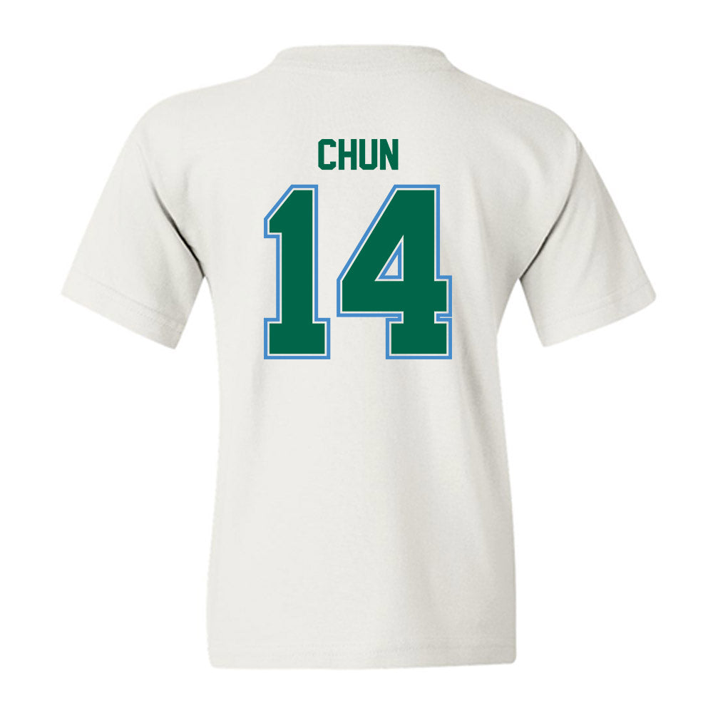 Tulane - NCAA Baseball : Tanner Chun - Youth T-Shirt-1