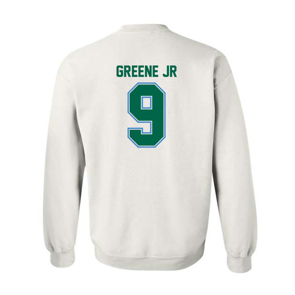 Tulane - NCAA Men's Basketball : Kyle Greene jr - Crewneck Sweatshirt-1