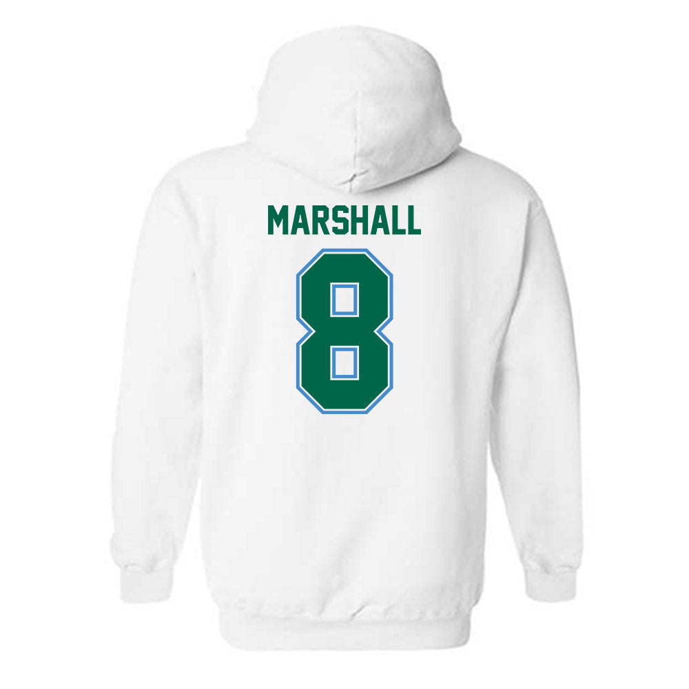 Tulane - NCAA Women's Basketball : Mecailin Marshall - Hooded Sweatshirt-1