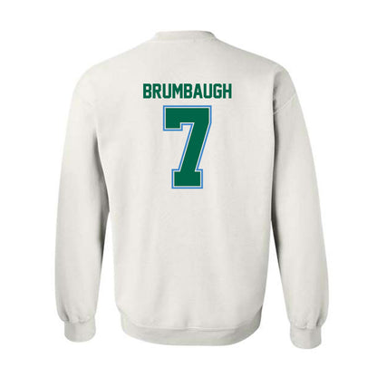 Tulane - NCAA Men's Basketball : Rowan Brumbaugh - Crewneck Sweatshirt-1