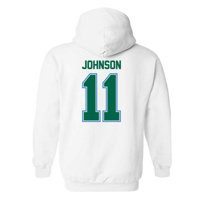 Tulane - NCAA Football : Trace Johnson - Hooded Sweatshirt-1