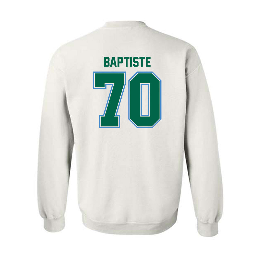 Tulane - NCAA Football : Juelz Baptiste - Crewneck Sweatshirt-1