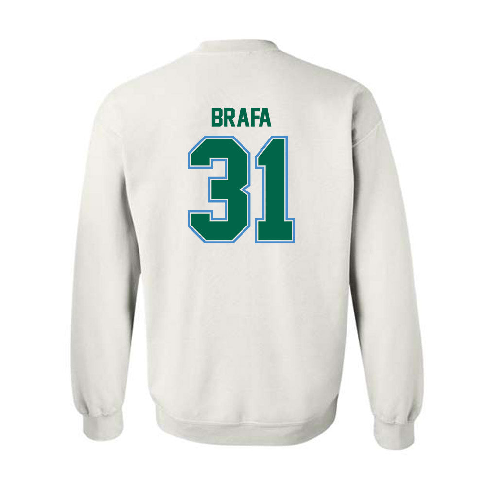 Tulane - NCAA Baseball : Jack Brafa - Crewneck Sweatshirt-1
