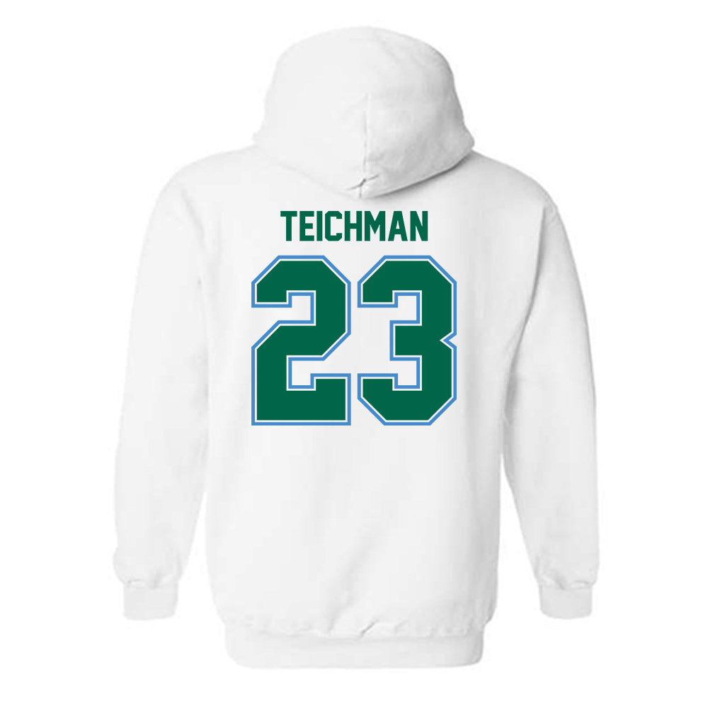 Tulane - NCAA Football : Rudy Teichman - Hooded Sweatshirt-1