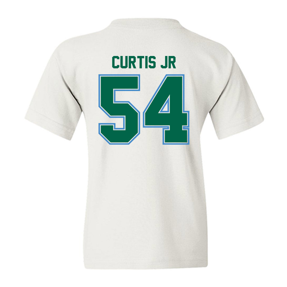 Tulane - NCAA Football : Jeffrey Curtis Jr - Youth T-Shirt-1