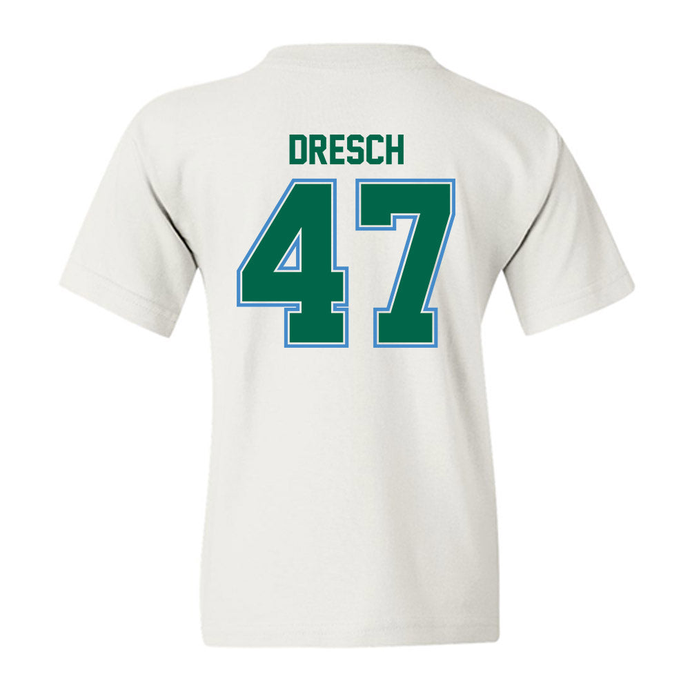 Tulane - NCAA Football : Zachary Dresch - Youth T-Shirt-1