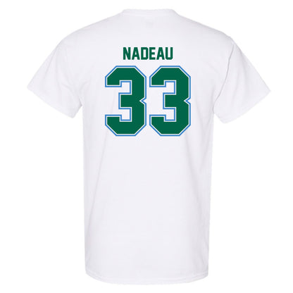 Tulane - NCAA Men's Basketball : Tj Nadeau - T-Shirt-1