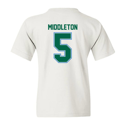 Tulane - NCAA Men's Basketball : Scotty Middleton - Youth T-Shirt-1