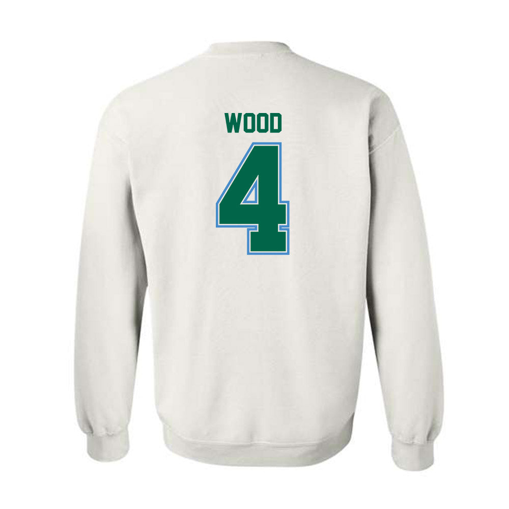 Tulane - NCAA Baseball : Tye Wood - Crewneck Sweatshirt-1