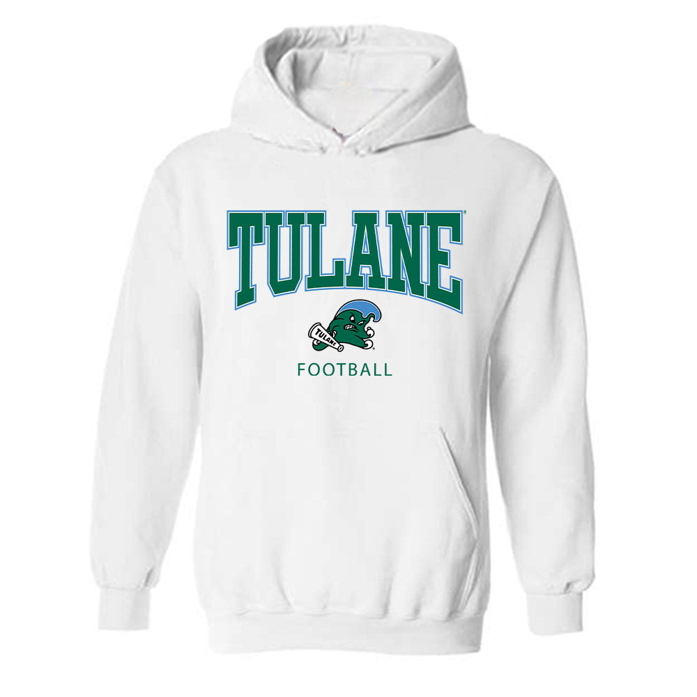 Tulane - NCAA Football : Trace Johnson - Hooded Sweatshirt-0