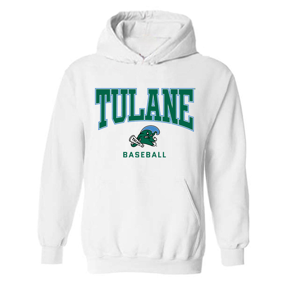 Tulane - NCAA Baseball : Nate Johnson - Hooded Sweatshirt-0