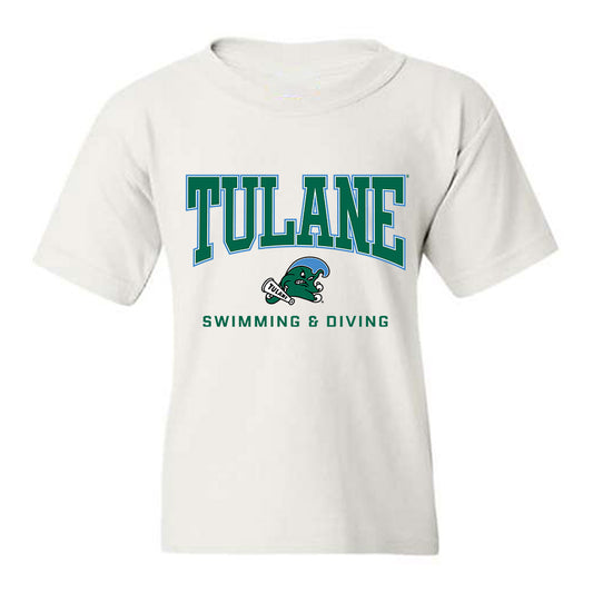 Tulane - NCAA Women's Swimming & Diving : Samantha Schoenborn - Youth T-Shirt-0